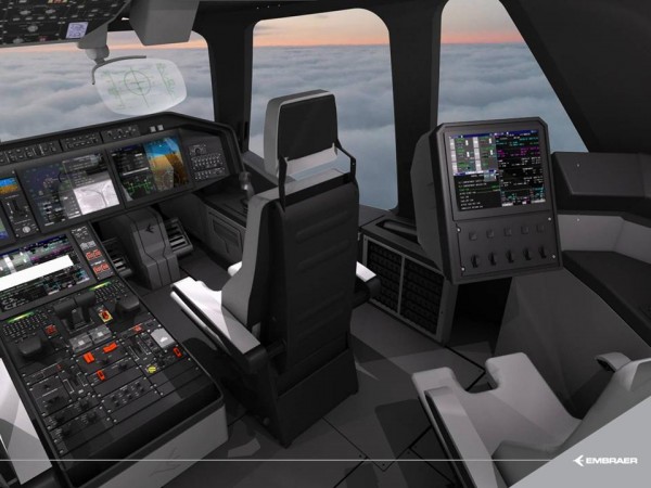 008_kc-390_vista do interior