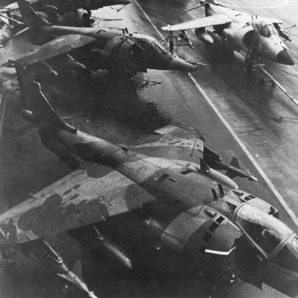 Harrier no Hermes