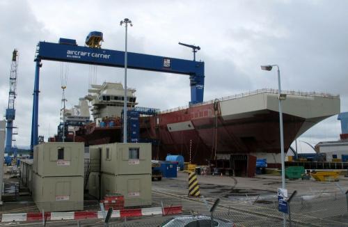 HMS Rainha Elizabeth em 28 de junho de Rosyth (©: ACA)
