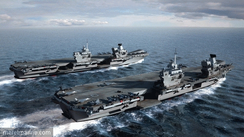 Futuros porta-aviões britânicos (©: ACA)
