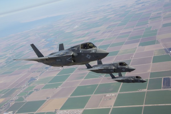 Refueling the F-35B Lightning II with VMGR-352