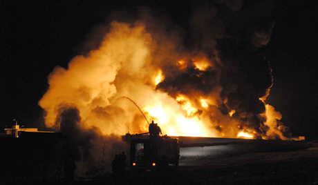 Oil tanker destined for NATO forces in Afghanistan attacked in Khyber Agency