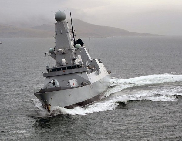Royal Navy Type 45 Destroyer HMS Diamond
