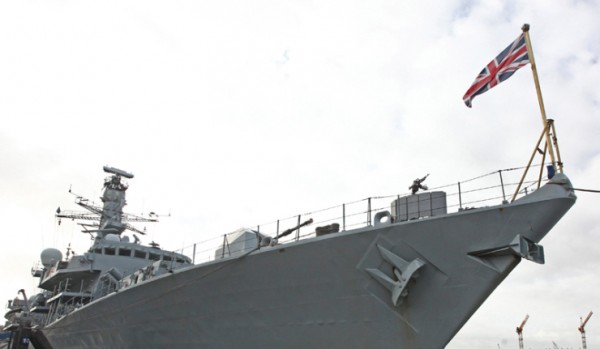 Visit of British Royal Navy 'HMS Argyll'