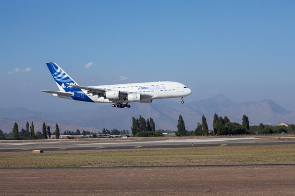 a380 aterriza en fidae 2014