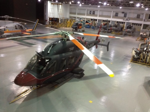 Foto 1 - Nota DAerM - DEMONSTRAÇÃO AERONAVE BELL 429 WLG