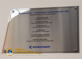 Placa de Inauguração Hangar GPX