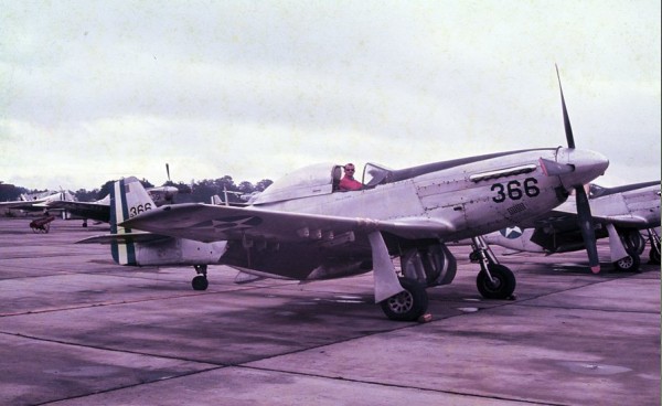 P-51 Mustang - Foto do Autor