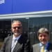 O embaixador do Brasil na França, Paulo Cesar de Oliveira Campos, acompanhou o ministro durante a visita à feira internacional