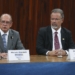 Brasília - O presidente do TSE, ministro Gilmar Mendes, acompanhado do ministro da Defesa, Raul Jungmann, diz que o eleitor se sentiu seguro e foi às urnas (Valter Campanato/Agência Brasil)
