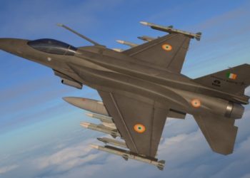 Uma concepção artística do novo F-21 (Crédito de imagem: Lockheed Martin).