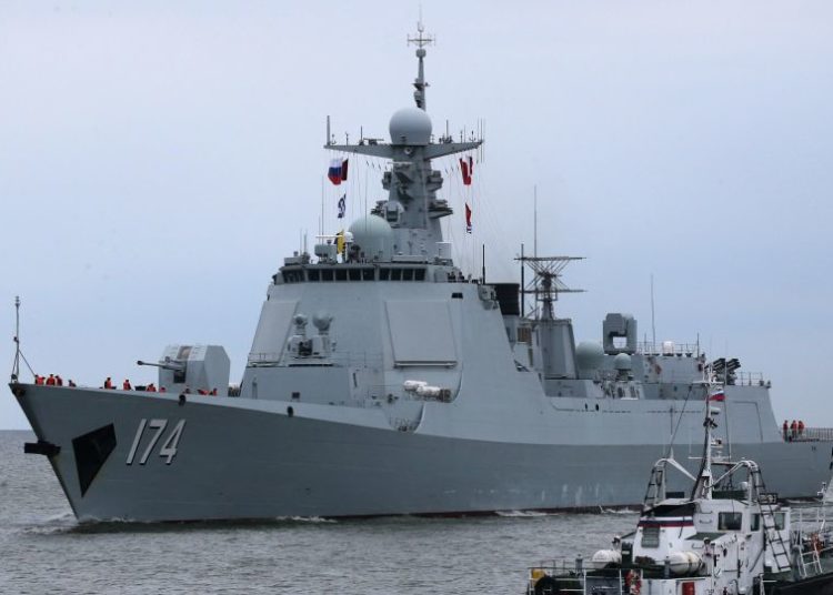 Destróier Type 052D "Hefei" - Foto Igor Zarembo