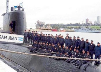 A última imagem da tripulação do ARA San Juan Foto: La Capital de Mar del Plata