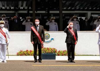A cerimônia teve a presença do Presidente da República