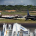 Sete empresas de aviação são responsáveis pelos aviões que estão abandonados no aeroporto. Foto: Patrick Marques/G1 AM