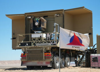 Sistema IRON DOME com Laser