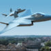 BAE Systems - Imagem ilustrativa criada artisticamente de como poderá ser o design da aeronave