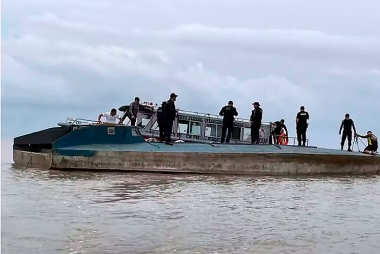 PF investiga submarino encontrado por pescadores no Pará - Foto: Divulgação