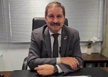 Diretor-Presidente da AMAZUL, Vice-Almirante (R1) Newton de Almeida Costa Neto